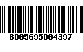 Código de Barras 8005695004397