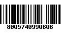 Código de Barras 8005740990606