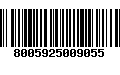 Código de Barras 8005925009055