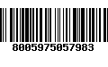 Código de Barras 8005975057983