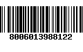 Código de Barras 8006013988122