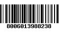 Código de Barras 8006013988238