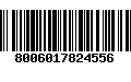 Código de Barras 8006017824556