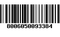 Código de Barras 8006050093384