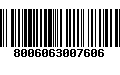 Código de Barras 8006063007606