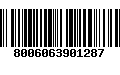 Código de Barras 8006063901287