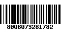 Código de Barras 8006073281782