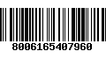 Código de Barras 8006165407960