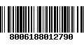 Código de Barras 8006188012790