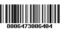 Código de Barras 8006473006404