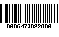 Código de Barras 8006473022800