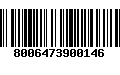 Código de Barras 8006473900146