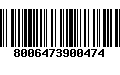 Código de Barras 8006473900474