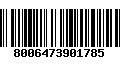 Código de Barras 8006473901785