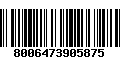 Código de Barras 8006473905875