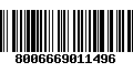 Código de Barras 8006669011496