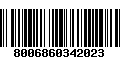 Código de Barras 8006860342023