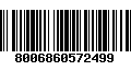 Código de Barras 8006860572499