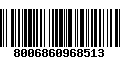 Código de Barras 8006860968513