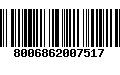 Código de Barras 8006862007517