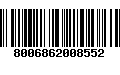 Código de Barras 8006862008552