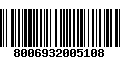 Código de Barras 8006932005108