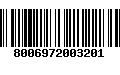 Código de Barras 8006972003201