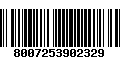 Código de Barras 8007253902329