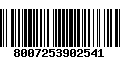 Código de Barras 8007253902541