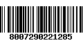 Código de Barras 8007290221285