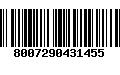 Código de Barras 8007290431455