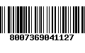 Código de Barras 8007369041127