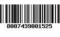 Código de Barras 8007439001525