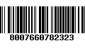 Código de Barras 8007660782323