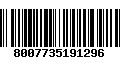 Código de Barras 8007735191296