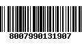 Código de Barras 8007990131907