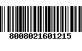 Código de Barras 8008021601215