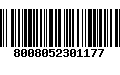 Código de Barras 8008052301177