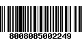 Código de Barras 8008085002249