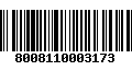 Código de Barras 8008110003173