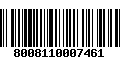 Código de Barras 8008110007461