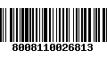 Código de Barras 8008110026813