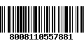 Código de Barras 8008110557881