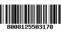 Código de Barras 8008125503170