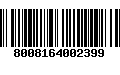 Código de Barras 8008164002399