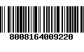 Código de Barras 8008164009220