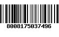 Código de Barras 8008175037496