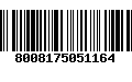 Código de Barras 8008175051164