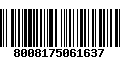 Código de Barras 8008175061637