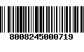 Código de Barras 8008245000719